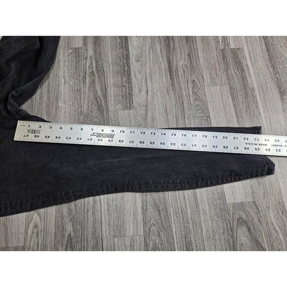 Gap Jeans Womens 8/29 Short Black High Rise Universal Legging Stretch Denim - Picture 9 of 11